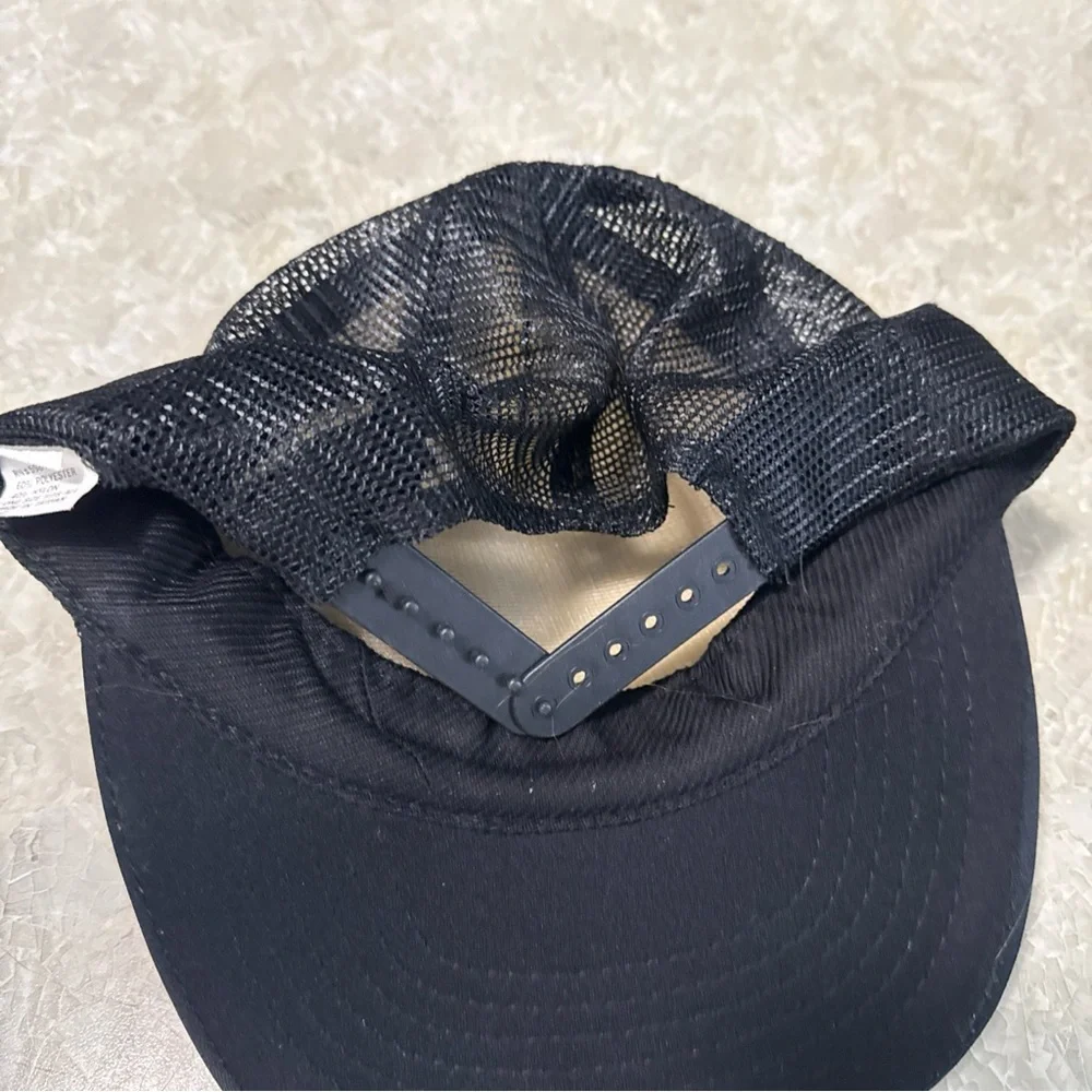 Vintage 80s Cedar Point Mean Streak Ride Trucker Hat Merch Rare Ohio Cap - Picture 4 of 6
